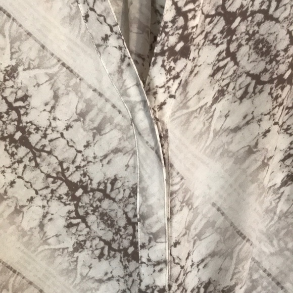 White/grey blouse. Never worn. - Picture 2 of 5